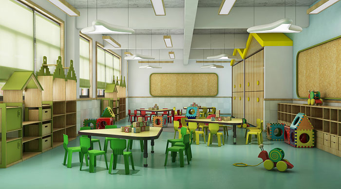 广州幼儿园装修,广州幼儿园设计,幼儿园案例,幼儿园装修效果图,幼儿园设计案例