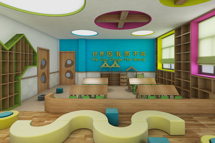 广州幼儿园装修,广州幼儿园设计,幼儿园案例,幼儿园装修效果图,幼儿园设计案例