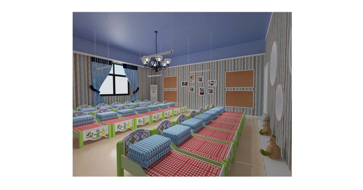 幼儿园睡室,幼儿园卧室,幼儿园睡室设计,幼儿园装修设计,广州幼儿园装修